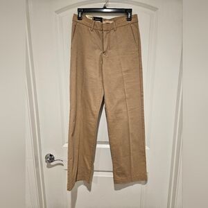 Levi's Khaki Straight-Leg Chinos - Tan Trousers #898
